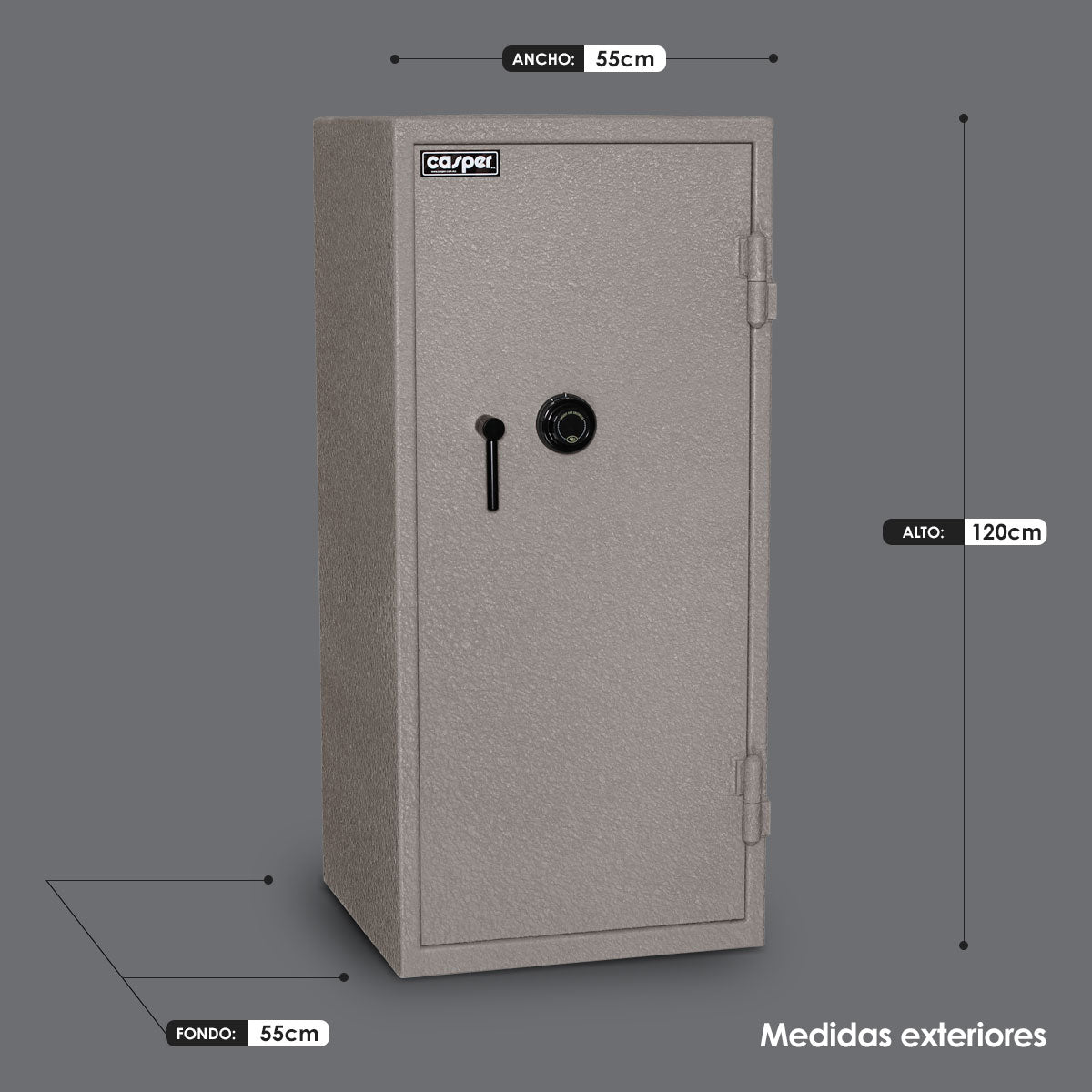 CAJA FUERTE PARA GUARDAR ARMAS MOD. GA-120