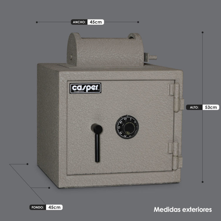 CAJA FUERTE CON BUZÓN ROTATIVO MOD. BR-40BM