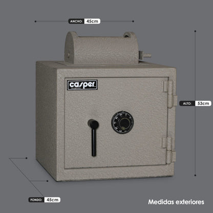 CAJA FUERTE CON BUZÓN ROTATIVO MOD. BR-40BM