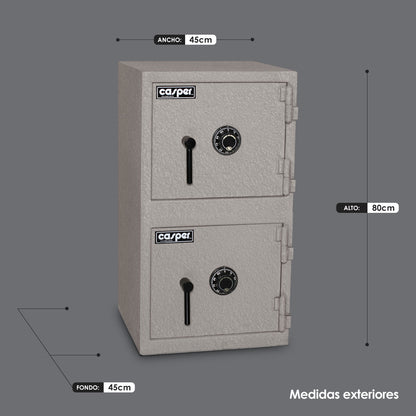 CAJA FUERTE 2 EN 1 MOD. 40-40