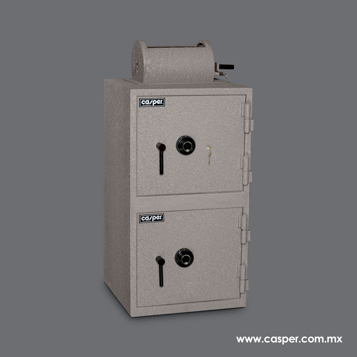 CAJA FUERTE 2 EN 1 MOD. 50-50 BR CON LLAVE DE GUARDIA