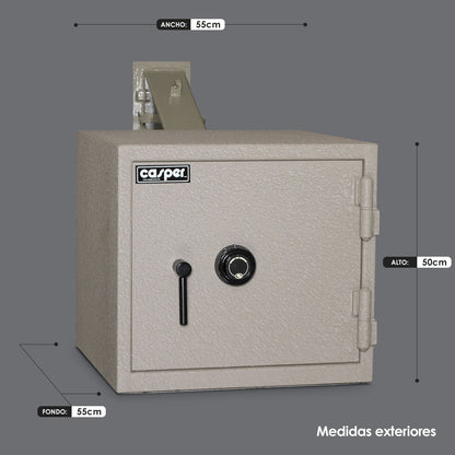 CAJA FUERTE CON BUZÓN EXTERIOR MOD. BE-50