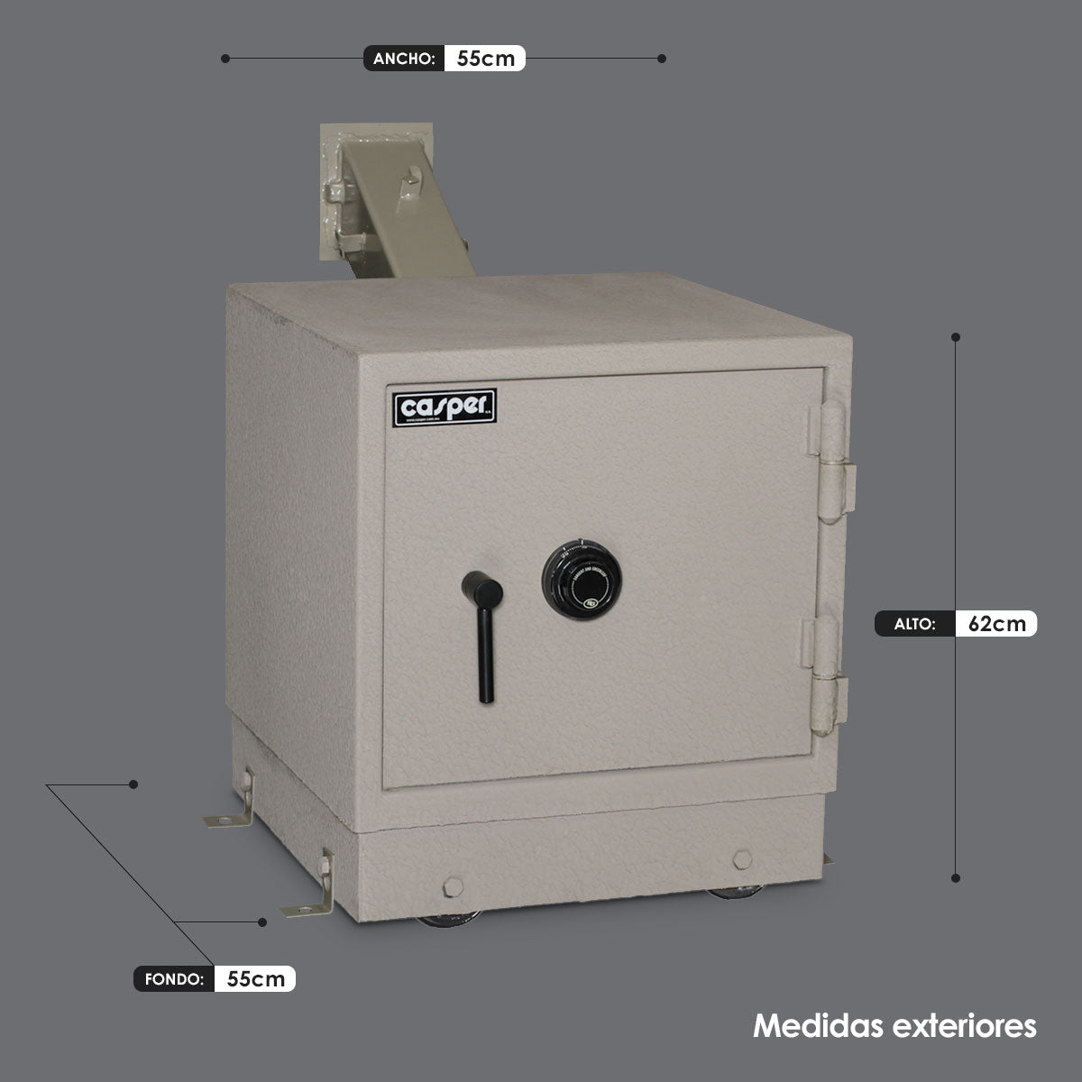 CAJA FUERTE CON BUZÓN EXTERIOR MOD. BE-62