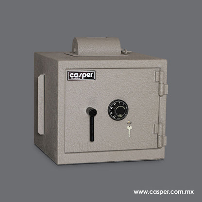 CAJA FUERTE CON BUZÓN ROTATIVO DOBLE CONTROL MOD. BR-40-DC