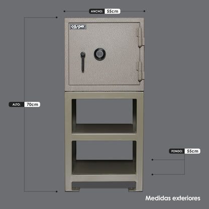 MESA PARA CAJA FUERTE MOD. 50X70X90