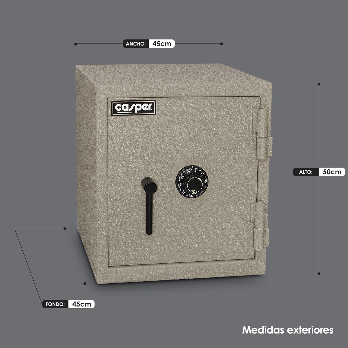 CAJA FUERTE USO GENERAL UG-50X45