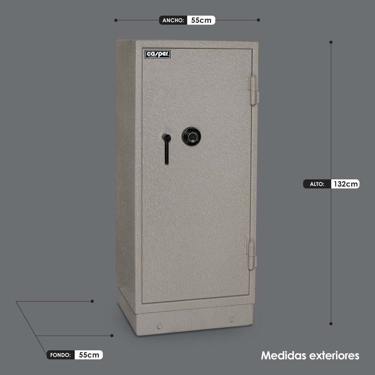 CAJA FUERTE PARA GUARDAR ARMAS MOD. GA-132