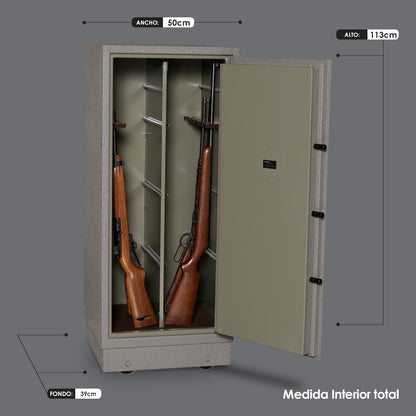 CAJA FUERTE PARA GUARDAR ARMAS MOD. GA-132