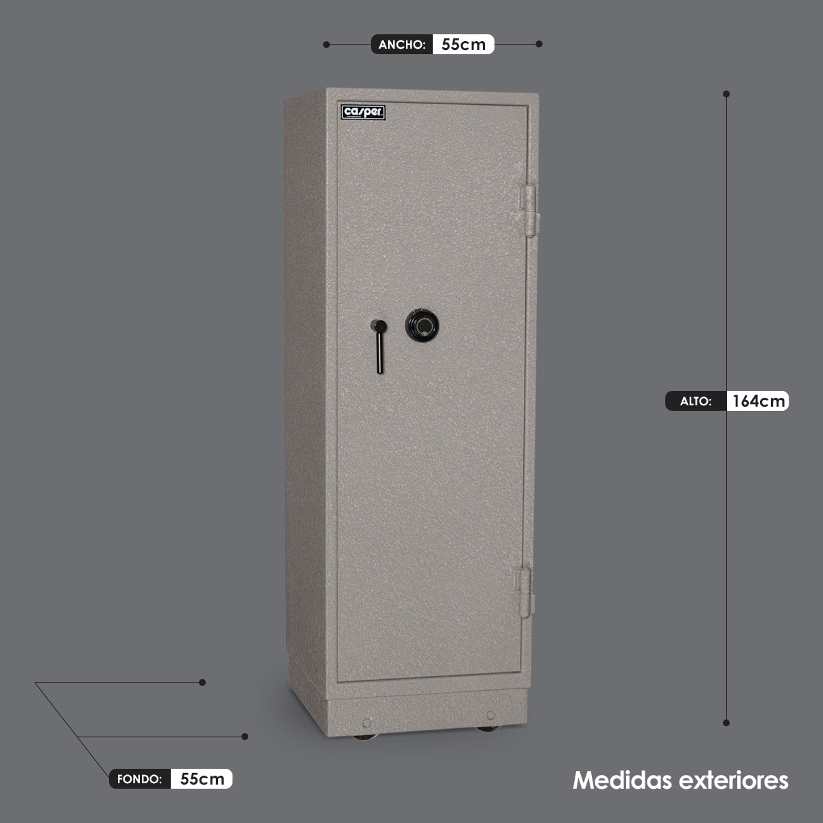 CAJA FUERTE PARA GUARDAR ARMAS MOD. GA-164