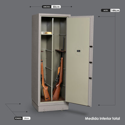 CAJA FUERTE PARA GUARDAR ARMAS MOD. GA-164