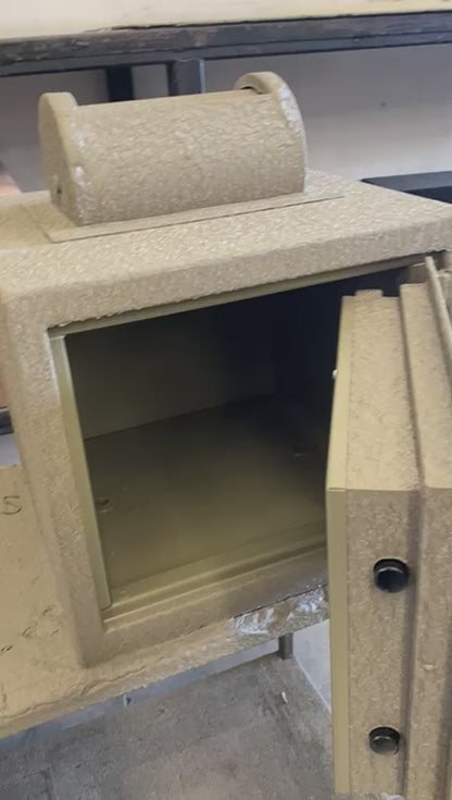 CAJA FUERTE CON BUZÓN ROTATIVO DOBLE CONTROL MOD. BR-40-DC