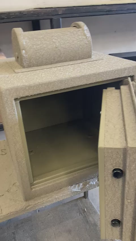 CAJA FUERTE CON BUZÓN ROTATIVO DOBLE CONTROL MOD. BR-40-DC